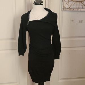 Black Cowelneck BEBE dress